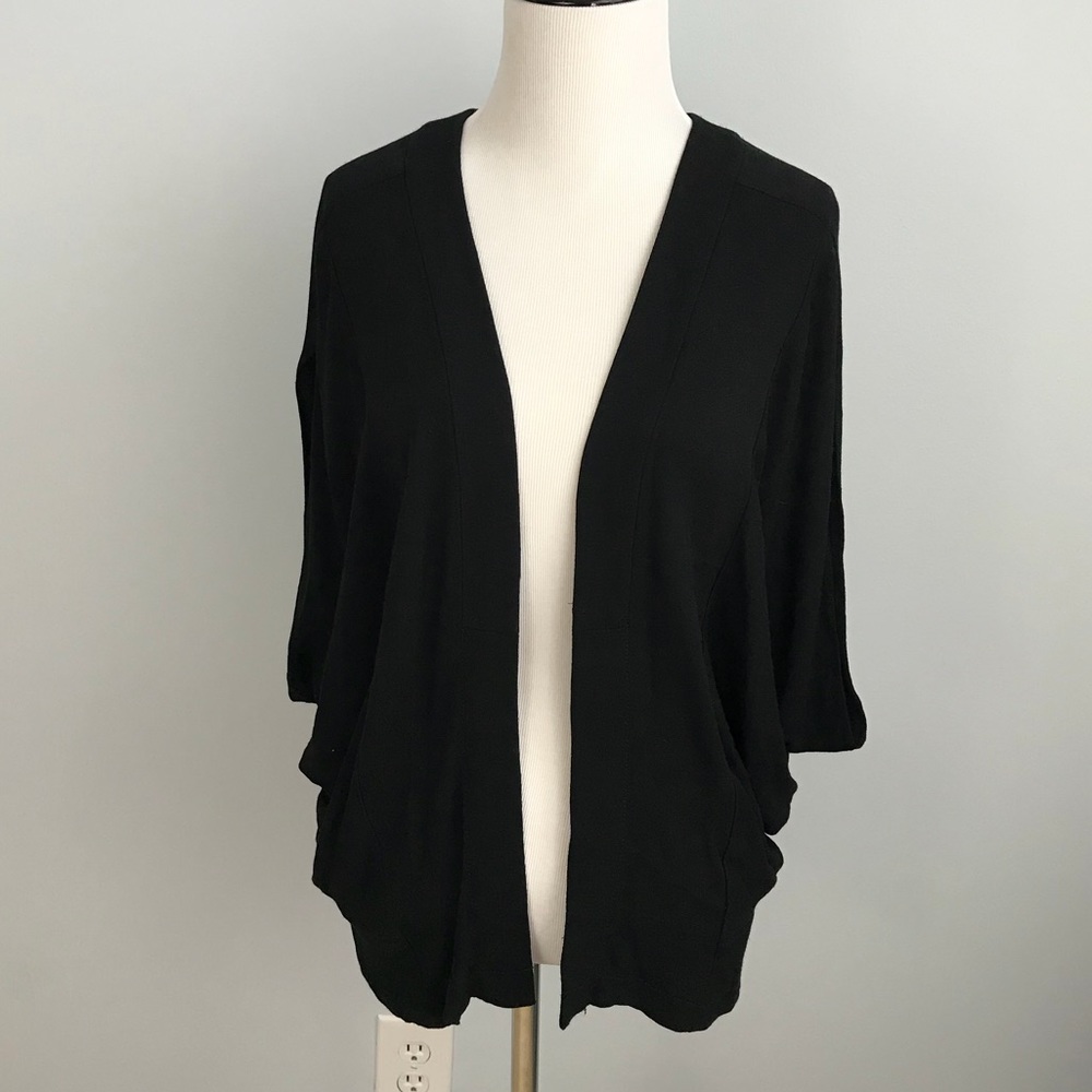 Anthropologie Elevenses black jacket size XS/S